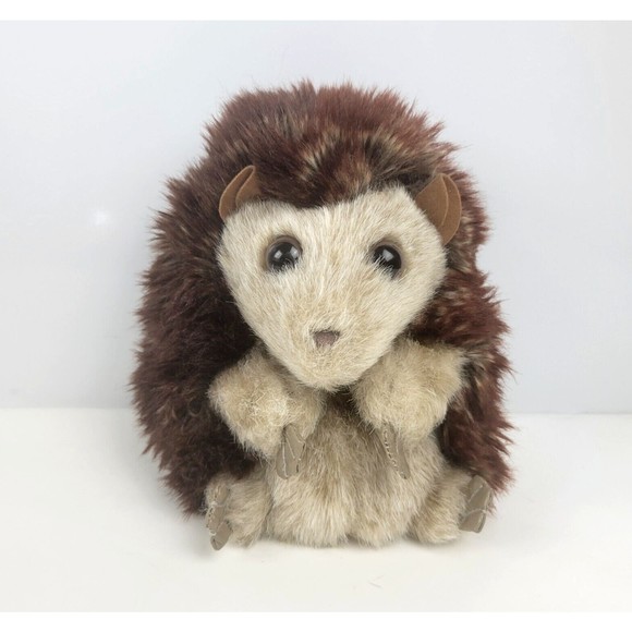 Folkmanis Toys Folkmanis Hedgehog Hand Puppet Plush Reversible